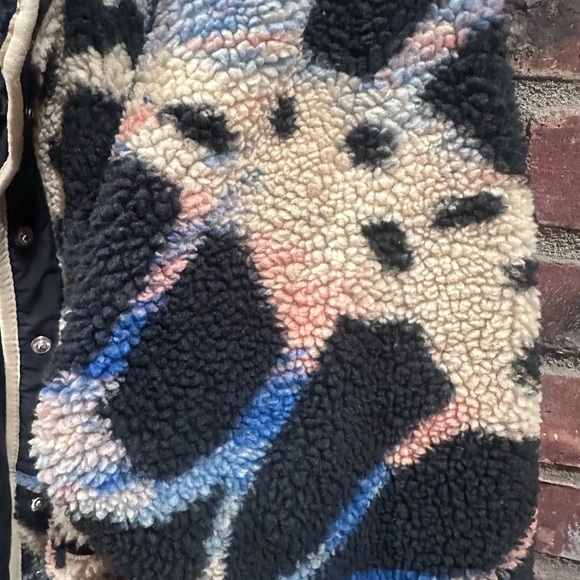 Free People Hit The Slopes Printed Fleece Jacket Monarch 🦋 - Picture 3 of 5